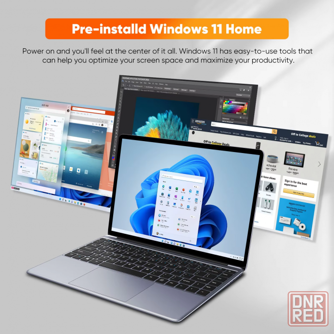Ноутбук 15.6 Chuwi Herobook Plus, Intel Celeron N4020(1.1ГГц), Ram 8 Гб, Ssd 256 Гб, 1920x1080 ips Макеевка - изображение 8