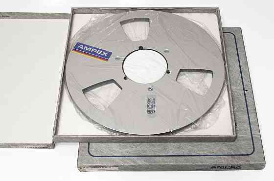 Катушка ( бобина ) с магнитной лентой Ampex ( USA ) на магнитофон Донецк