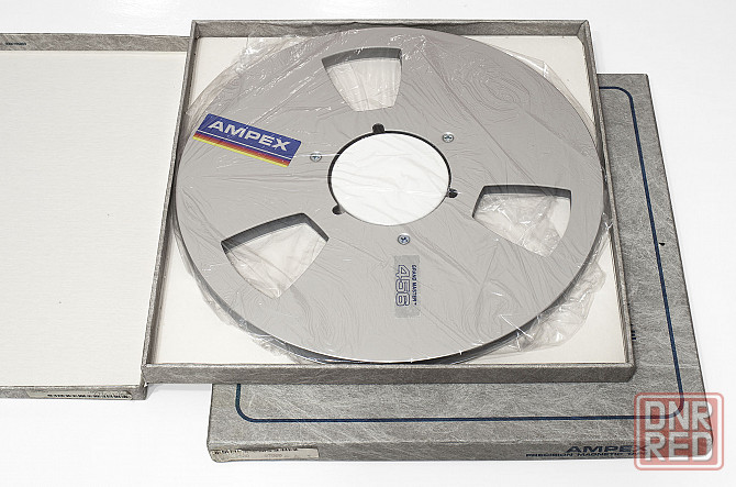 Катушка ( бобина ) с магнитной лентой Ampex ( USA ) на магнитофон Донецк - изображение 2
