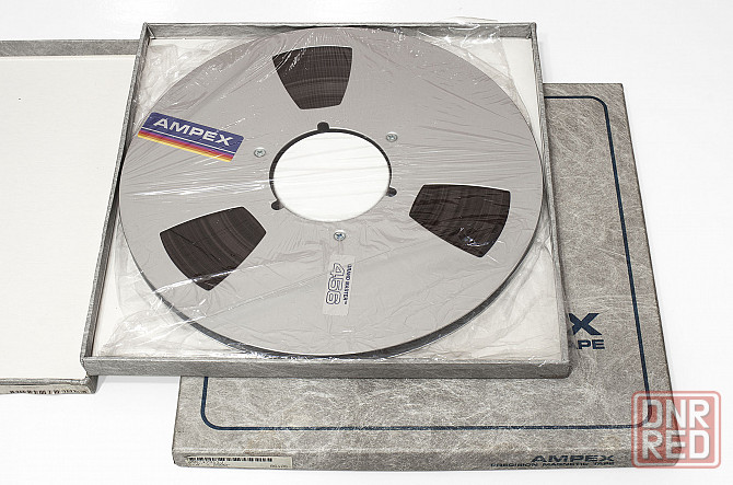 Катушка ( бобина ) с магнитной лентой Ampex ( USA ) на магнитофон Донецк - изображение 1