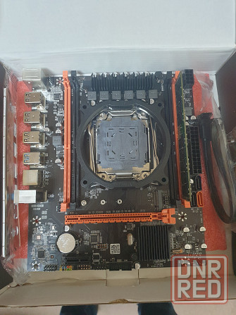 TECMIYO комплект X99H V1.4+16Гб DDR4 ECC+процессор Xeon E5 2650 V4 Донецк - изображение 1
