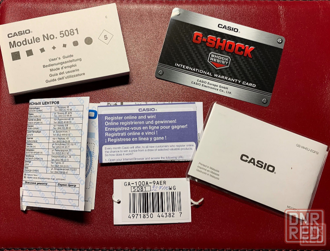 Casio G-Shock GA-100A-9AER Оригинал! Донецк - изображение 7