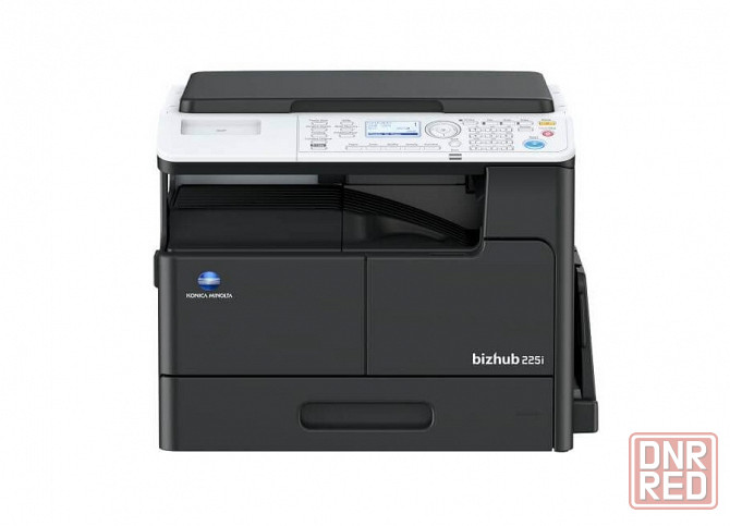Черно-белый мфу Konica Minolta bizhub 225i с ADF Донецк - изображение 1