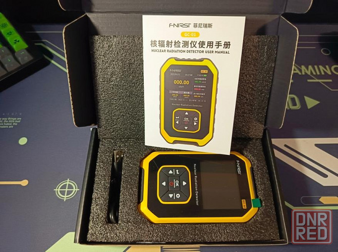 Счётчик Гейгера FNIRSI GC-01, дозиметр Донецк - изображение 7