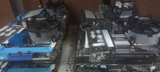 Сокет 775, ddr2, ddr3 материнская плата Донецк
