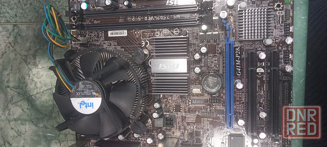Сокет 775, ddr2, ddr3 материнская плата Донецк - изображение 3