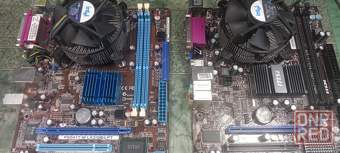 Сокет 775, ddr2, ddr3 материнская плата Донецк - изображение 4