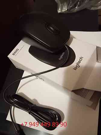 мышь проводная Logitech B100. Новая. Макеевка