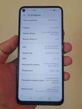 Honor 30s. Озу 6/ пзу 128. процессор Kirin 820 5G Донецк