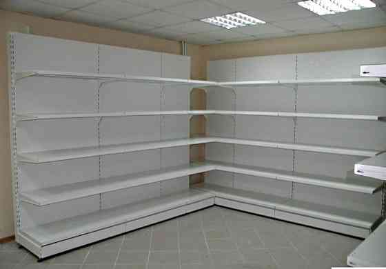 Стеллаж торговый металлический пристенный б/у Донецк