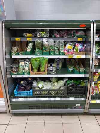 Холодильная горка в продовольственный магазин Донецк