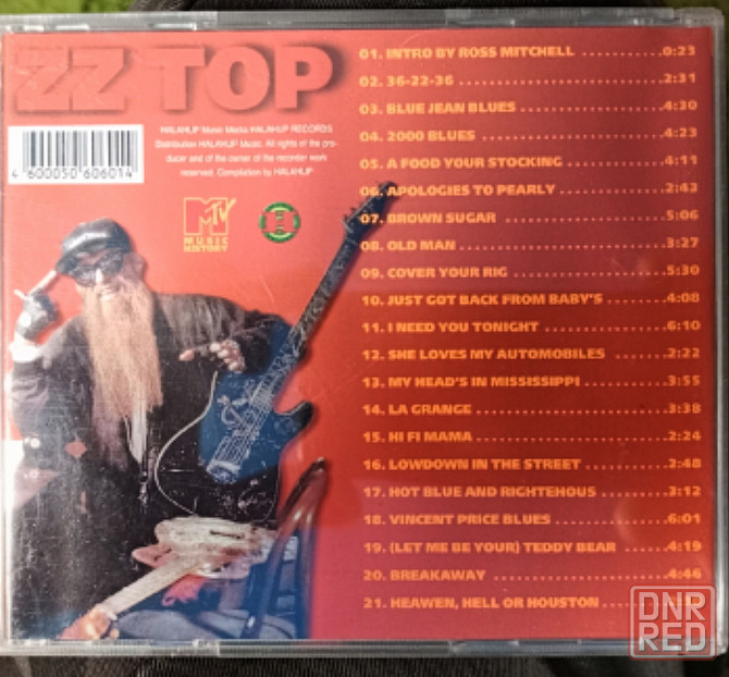 CD диск ZZ Top-The Best Blues & Ballads Донецк - изображение 2