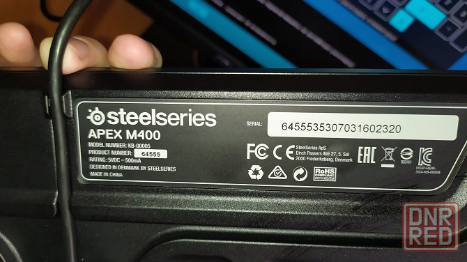 SteelSeries Apex M400 в идеале Донецк - изображение 5