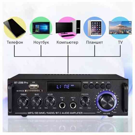 Цифровой усилитель мощности класса D Hi-Fi Bluetooth 5.0 Донецк
