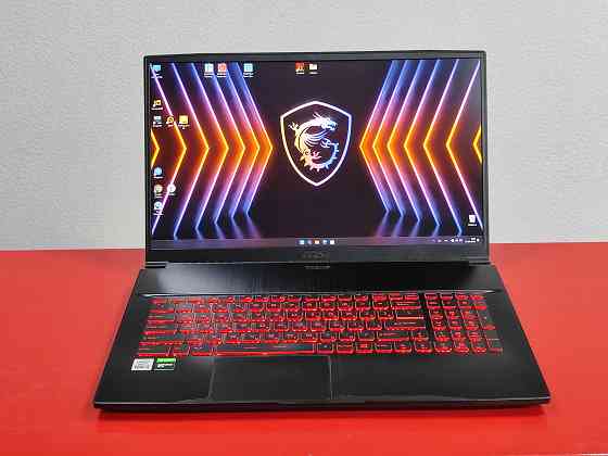 Игровой ноутбук MSI с большим экраном 17шка 144Гц /Intel i5 /16Gb DDR4/256 SSD+500 HDD/GTX1650 4G Донецк