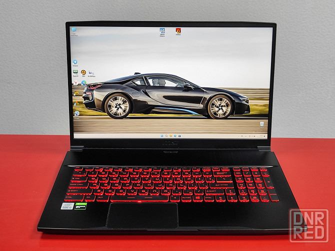 Игровой ноутбук MSI с большим экраном 17шка 144Гц /Intel i5 /16Gb DDR4/256 SSD+500 HDD/GTX1650 4G Донецк - изображение 2