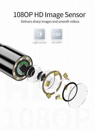 Эндоскоп (инспекционная камера) с экраном P200 LCD Endoscope Донецк