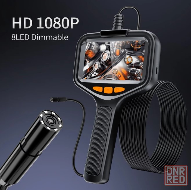 Эндоскоп (инспекционная камера) с экраном P200 LCD Endoscope Донецк - изображение 2
