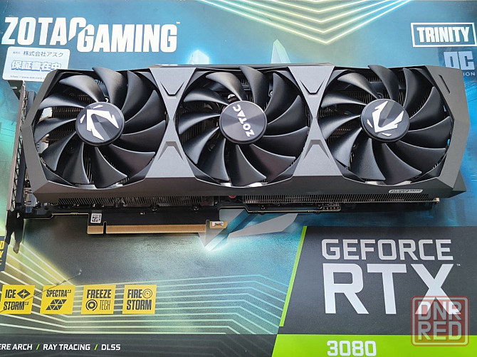 ZOTAC Gaming GeForce RTX 3080 Trinity Донецк - изображение 1