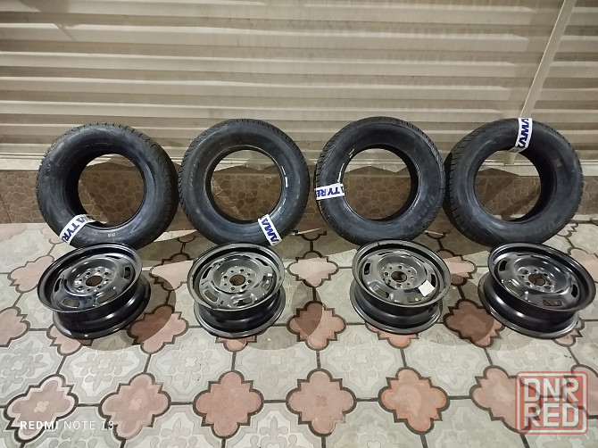 Продам новые зимние шины 175/70 R13 и новые диски для ваз Донецк - изображение 1