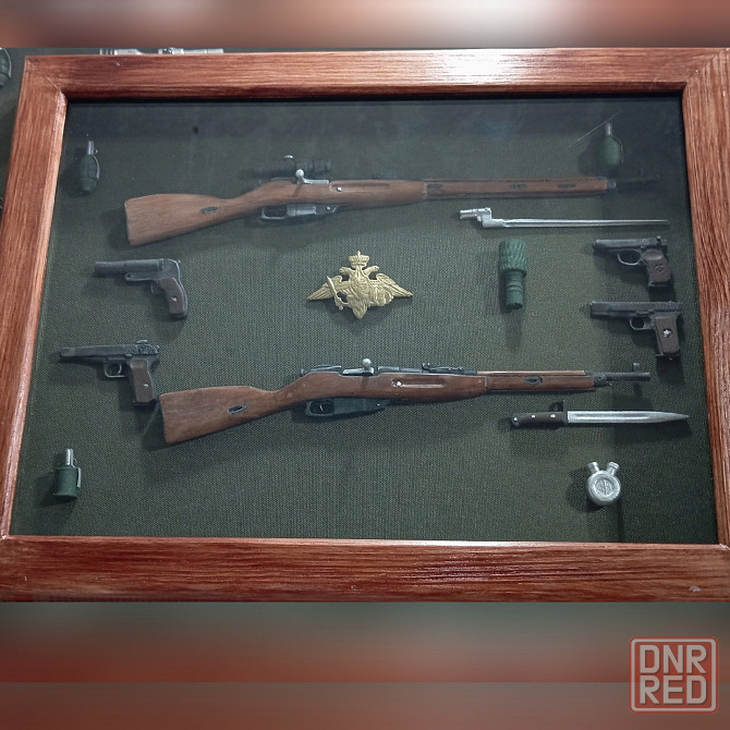 Сувенирные наборы оружия в миниатюре из гипса Макеевка - изображение 1