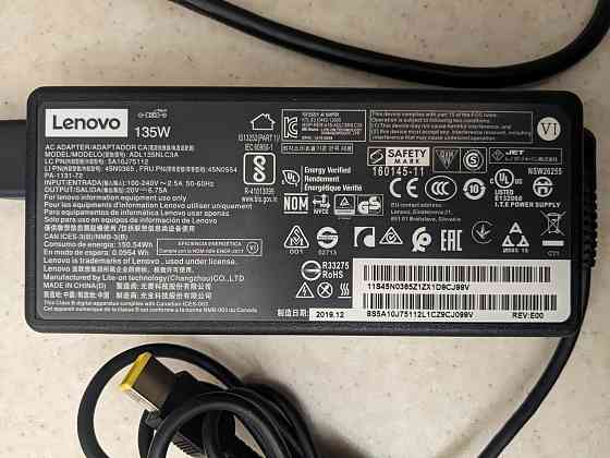 Оригинальные блоки питания для ноутбуков Lenovo Макеевка
