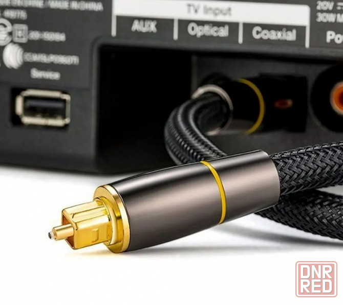 Межблочный оптический Hi-fi аудио кабель фирмы "Toslink" Донецк - изображение 2