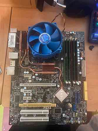 msi p35 platinum + quad 6600 + 6 gb ram Макеевка