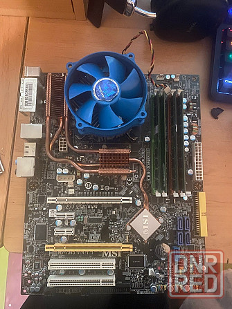 msi p35 platinum + quad 6600 + 6 gb ram Макеевка - изображение 1
