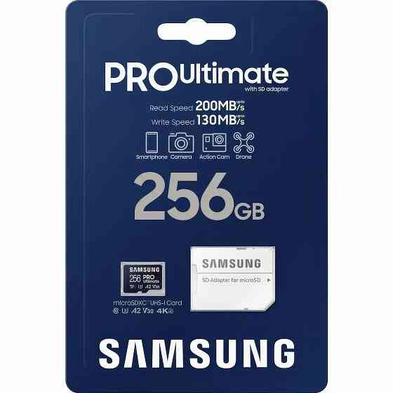 Карта памяти SAMSUNG PRO Ultimate, MicroSD Донецк