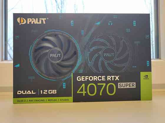 Новая | Palit RTX4070 Super Dual 12GB Макеевка
