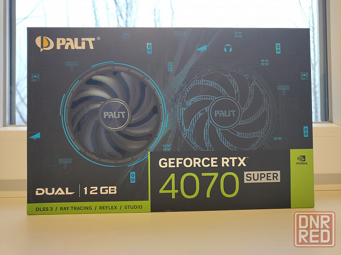 Новая | Palit RTX4070 Super Dual 12GB Макеевка - изображение 1
