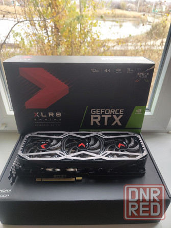 Видеокарта PNY RTX 3080 XLR8 Gaming REVEL EPIC-X RGB 10GB Макеевка - изображение 2