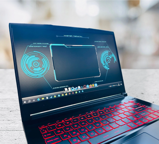 Витринный Мощный Ноутбук MSI Thin Донецк
