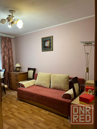 3к.кв. Крытый рынок, б. Школьный, отличное состояние, мебель, средний этаж Донецк - изображение 4