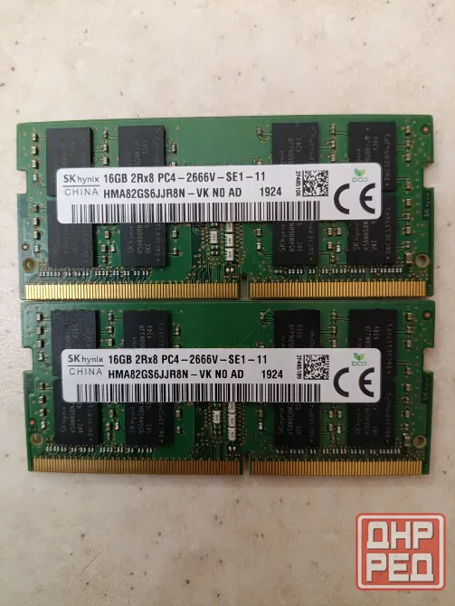 Оперативная память 2х8Gb DDR4 для ноутбука Макеевка - изображение 1