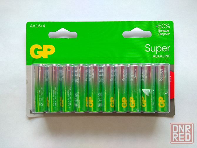 Батарейки пальчиковые GP Super 15А (LR03) AA 1,5V Донецк - изображение 1