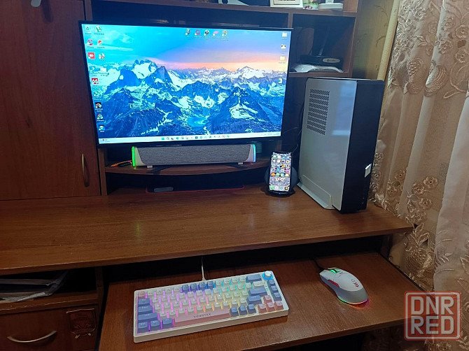 Игровой MiniPC + полный комплект с монитором 27 2К Донецк - изображение 1