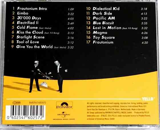 CD диск Yello-Toy Донецк