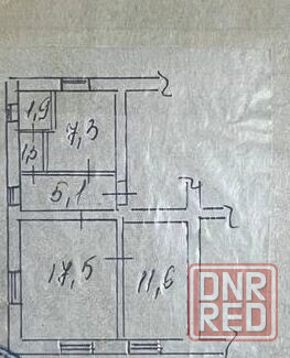 Продается 2 - х комнатная квартира, ул. Буденного Донецк - изображение 3