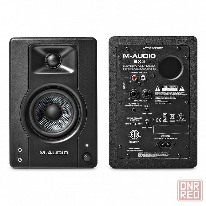 Студийные мониторы M-AUDIO BX3, колонки, акустика Донецк - изображение 1