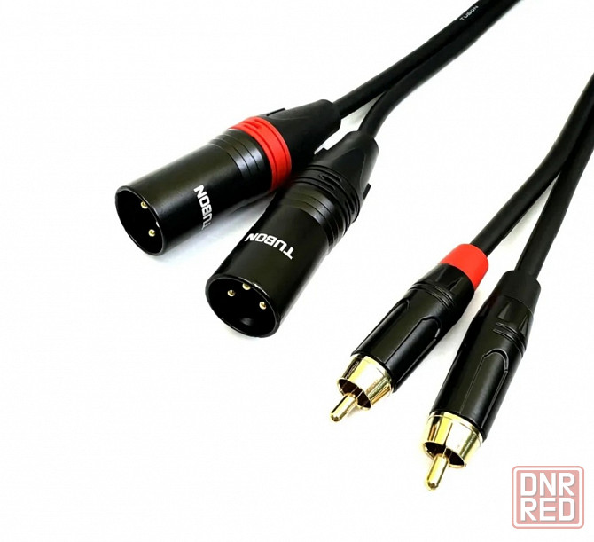 Балансный кабель 2 XLR (M) - 2 RCA. Донецк - изображение 2