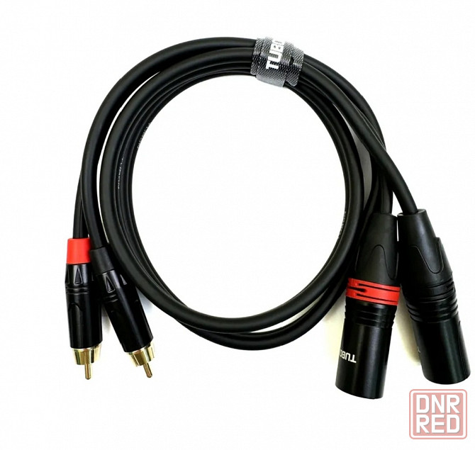 Балансный кабель 2 XLR (M) - 2 RCA. Донецк - изображение 1