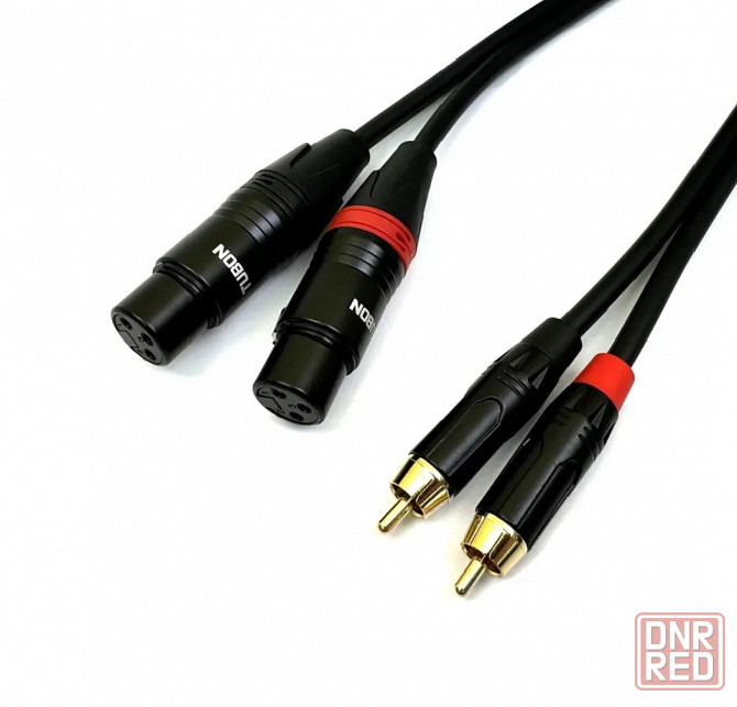 Балансный кабель 2 XLR (F) - 2 RCA. Донецк - изображение 2
