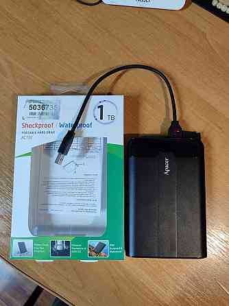 Новый внешний жесткий диск HDD Apasser 1Tb USB 3.2 Донецк