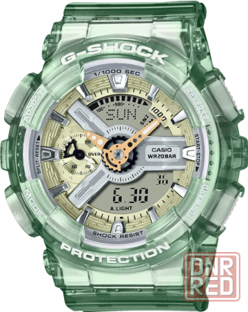 женские G-SHOCK GMA-S110GS-3A Донецк - изображение 1