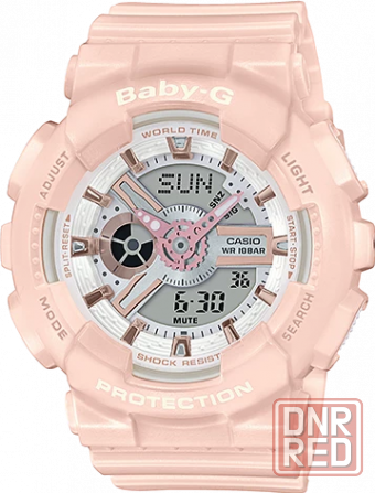 ЖЕНСКИЕ BABY-G BA-110RG-4A Донецк - изображение 1