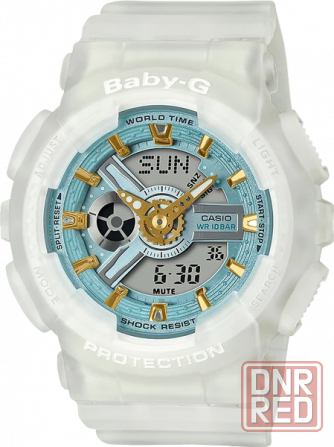 ЖЕНСКИЕ BABY-G BA-110SC-7A Донецк - изображение 1