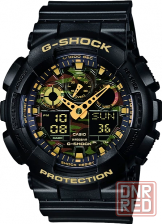 Часы Мужские Casio G-Shock GA-100CF-1A9 Донецк - изображение 1
