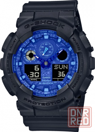 Часы Мужские Casio G-Shock GA-100BP-1A Донецк - изображение 1